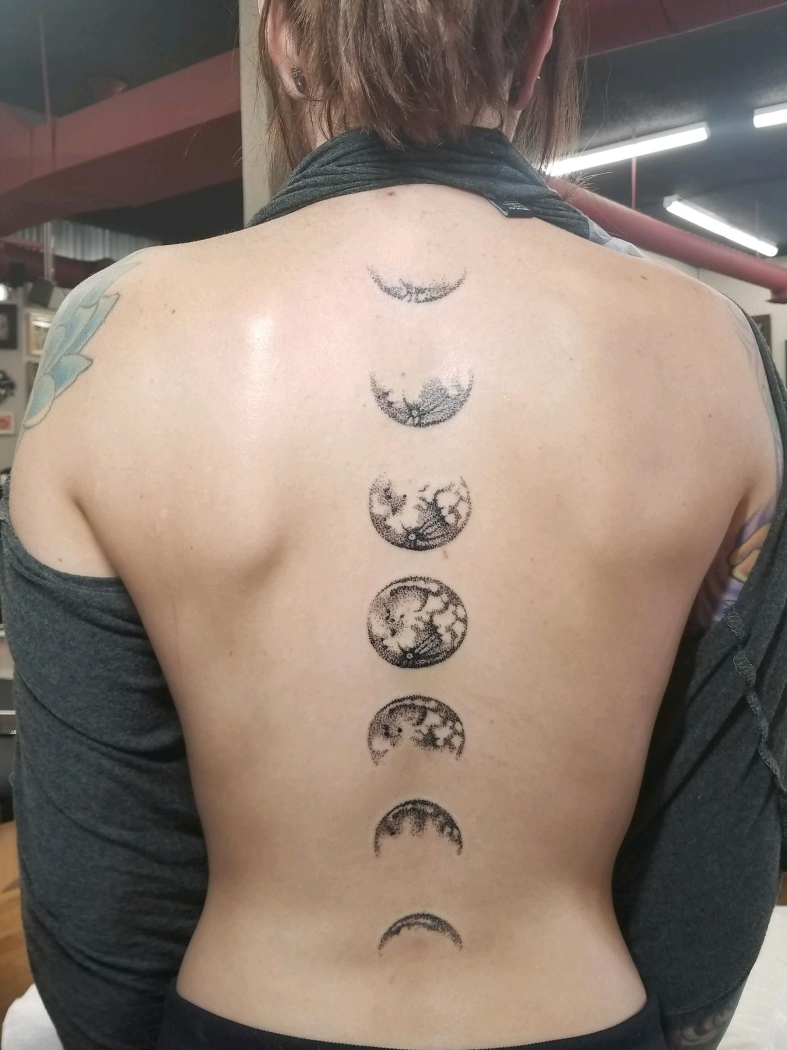 Moon Phase Tattoo Moon Phases Tattoo Moon Tattoo Tattoos