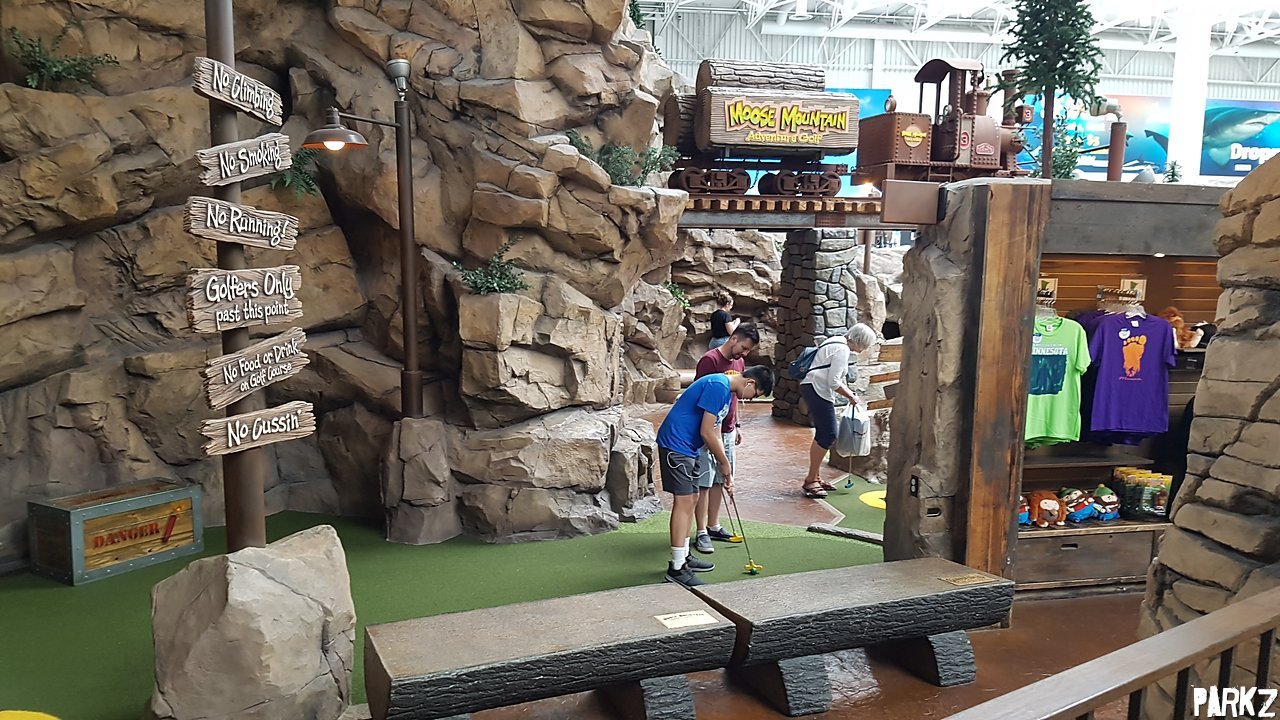 Moose Mountain Adventure Golf Parkz Theme Parks