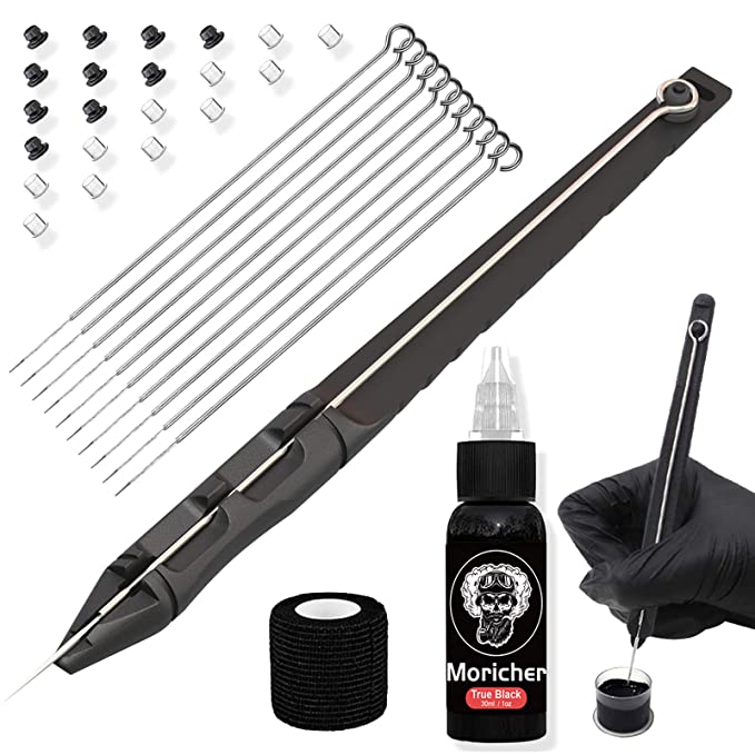 Moricher Beginner Hand Poke A Stick Tattoo Kit