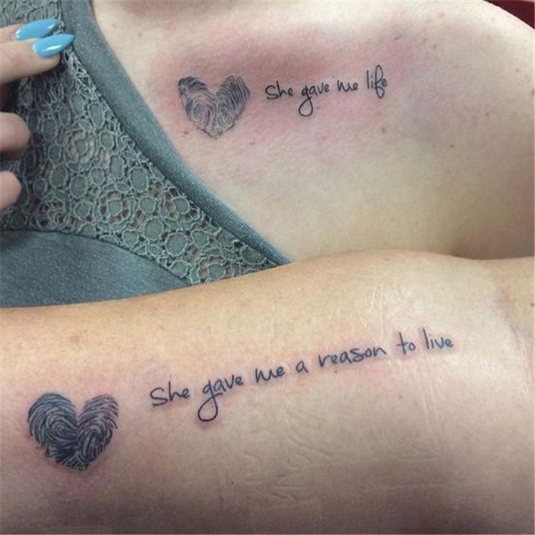 Mother And Son Matching Tattoos Designs Ideas And Meaning Tattoos