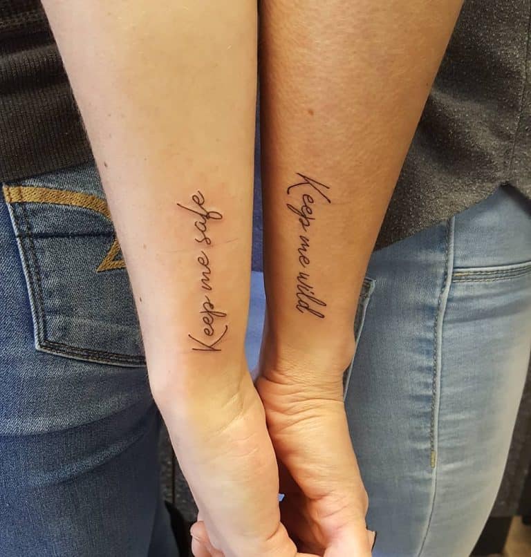 Mother Daughter Matching Tattoos Tattoo Motherdaughter