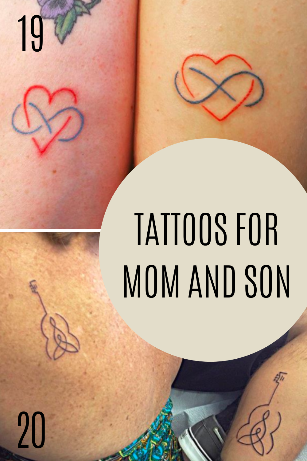 10 Symbolic Tattoos for Moms and Sons