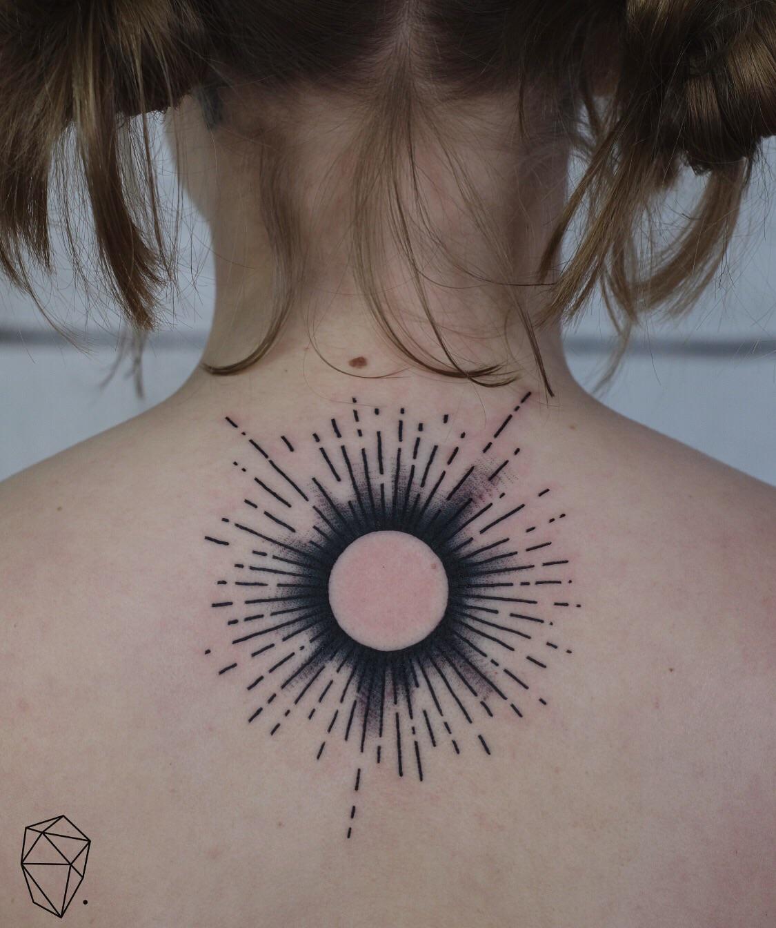 My Black Hole Sun From True Black Tattooing In Dublin Ireland R Tattoos