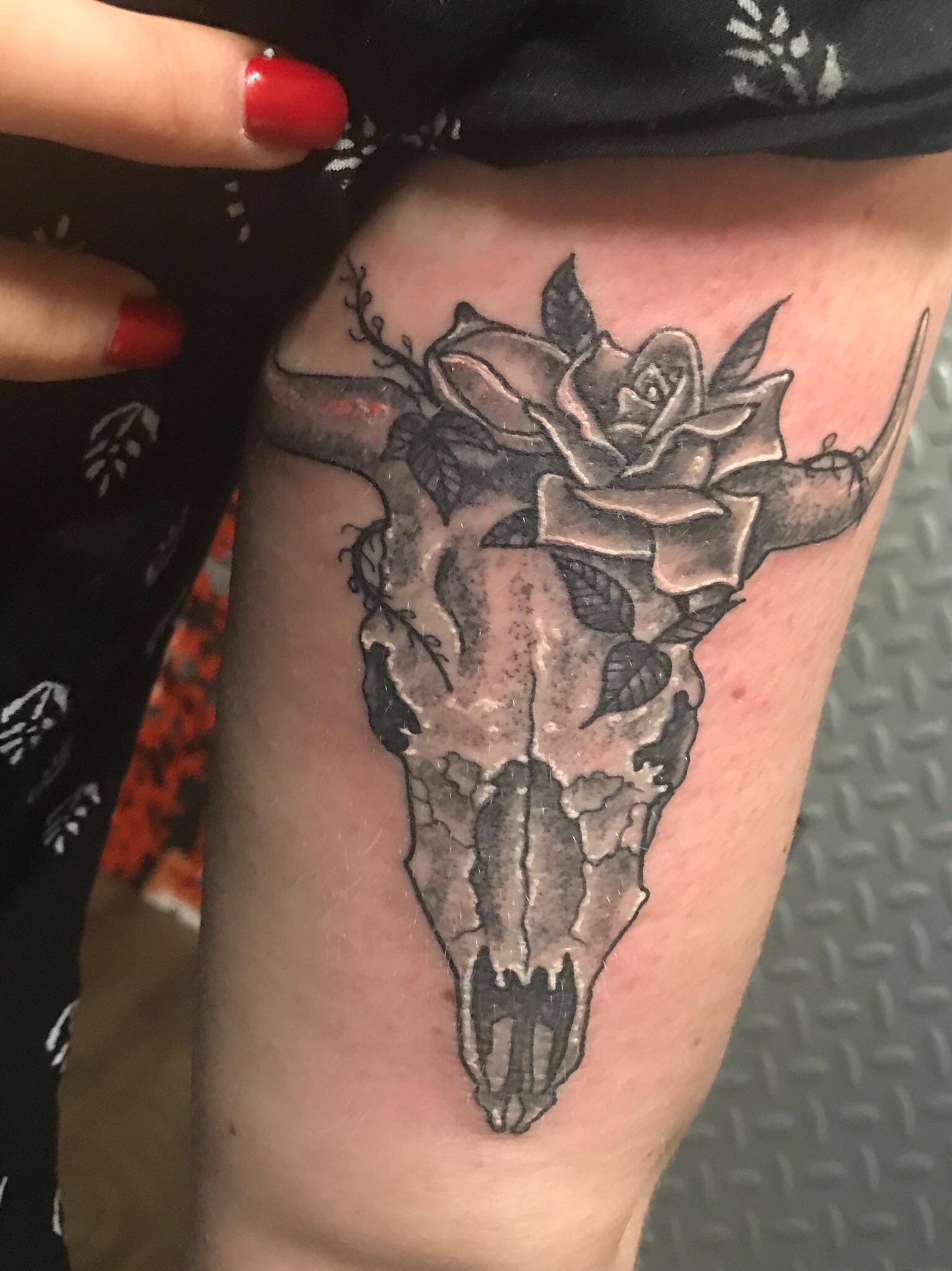 My First Tattoo Done By Joshua Fitch At Revolver Tattoo In New