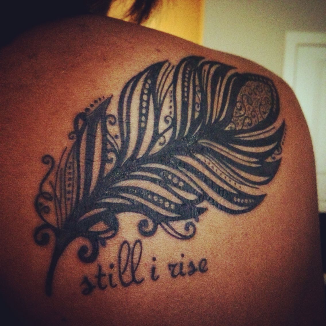 My First Tattoo Symbolizing Strength And Courage Polynesian