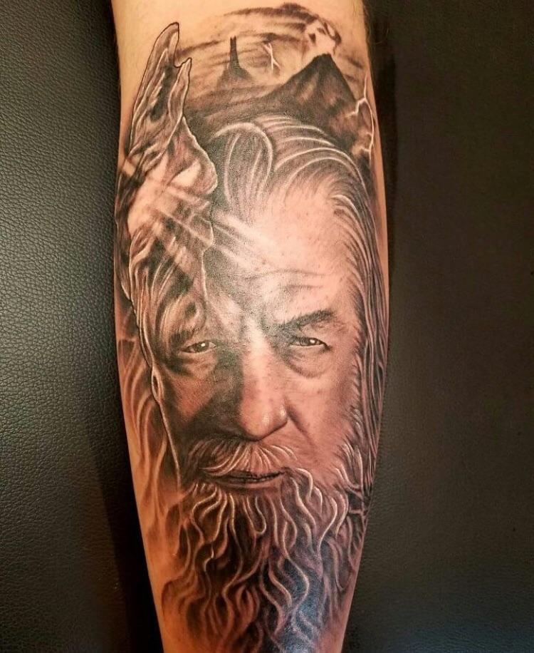 My Gandalf Tattoo R Lordoftherings