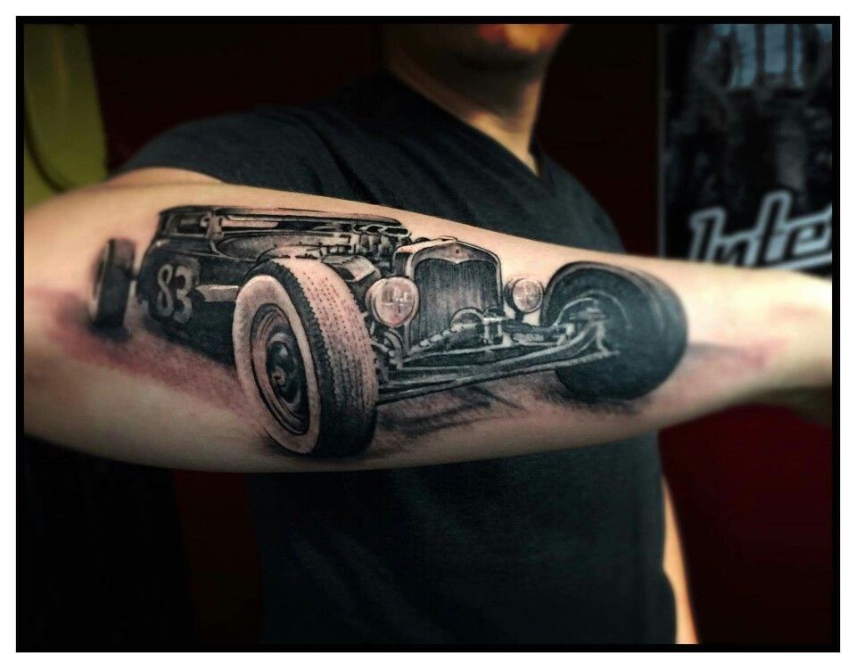 My Hot Rod Tatouage Id Es De Tatouages Designs De Tatouages