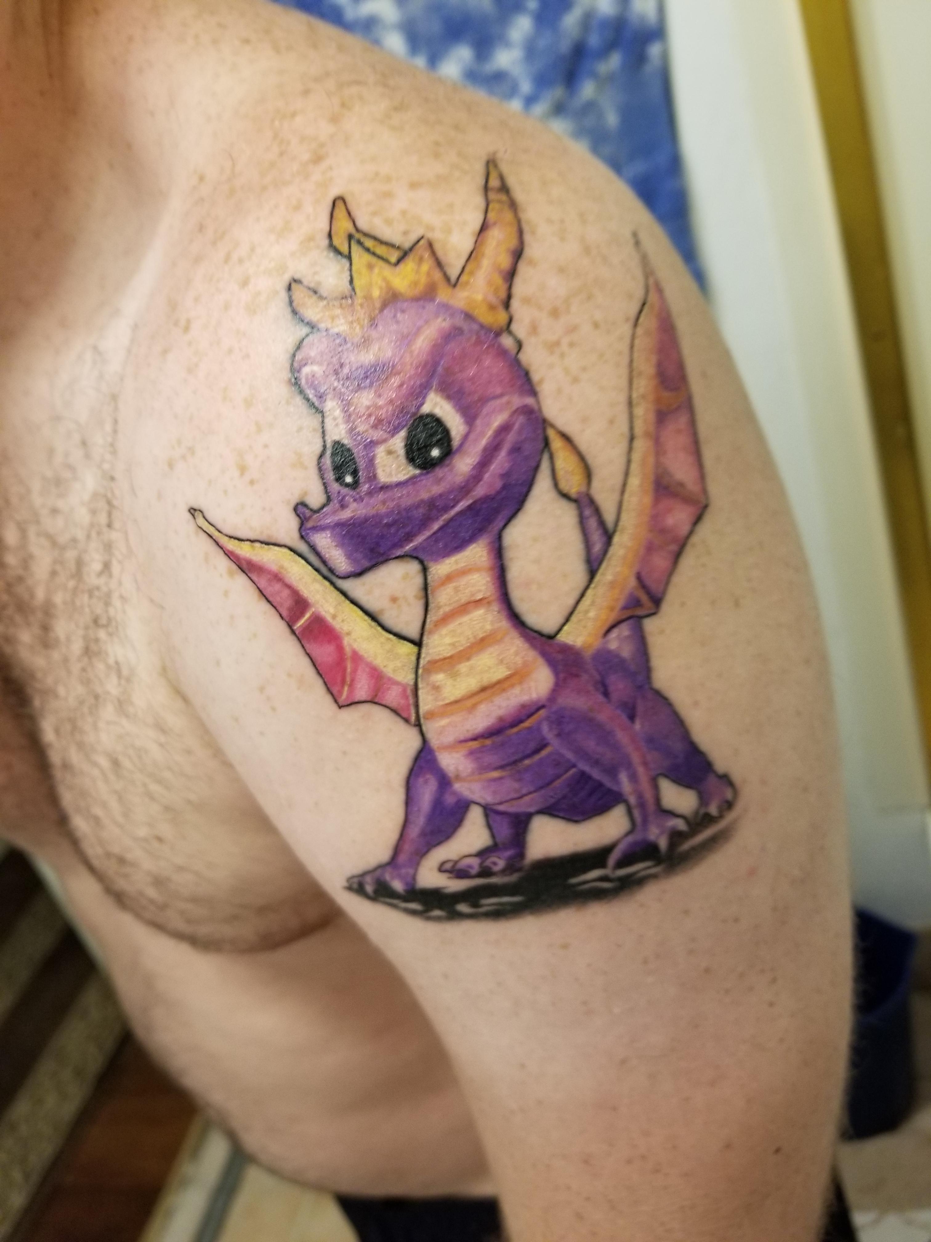 My New Spyro Tattoo R Spyro