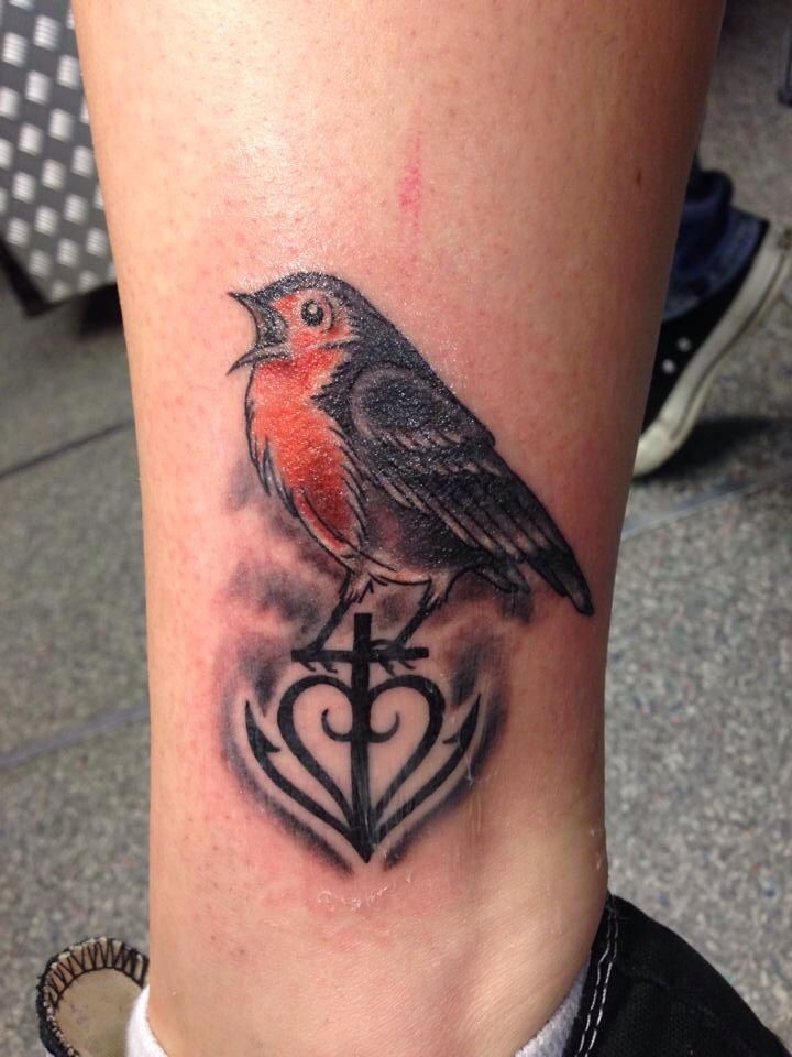 My Own Robin Bird Tattoo