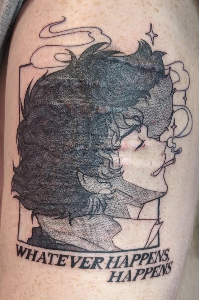 My Recent Cowboy Bebop Tattoo Done By Alyssa Gaines At Vault Tattoo In