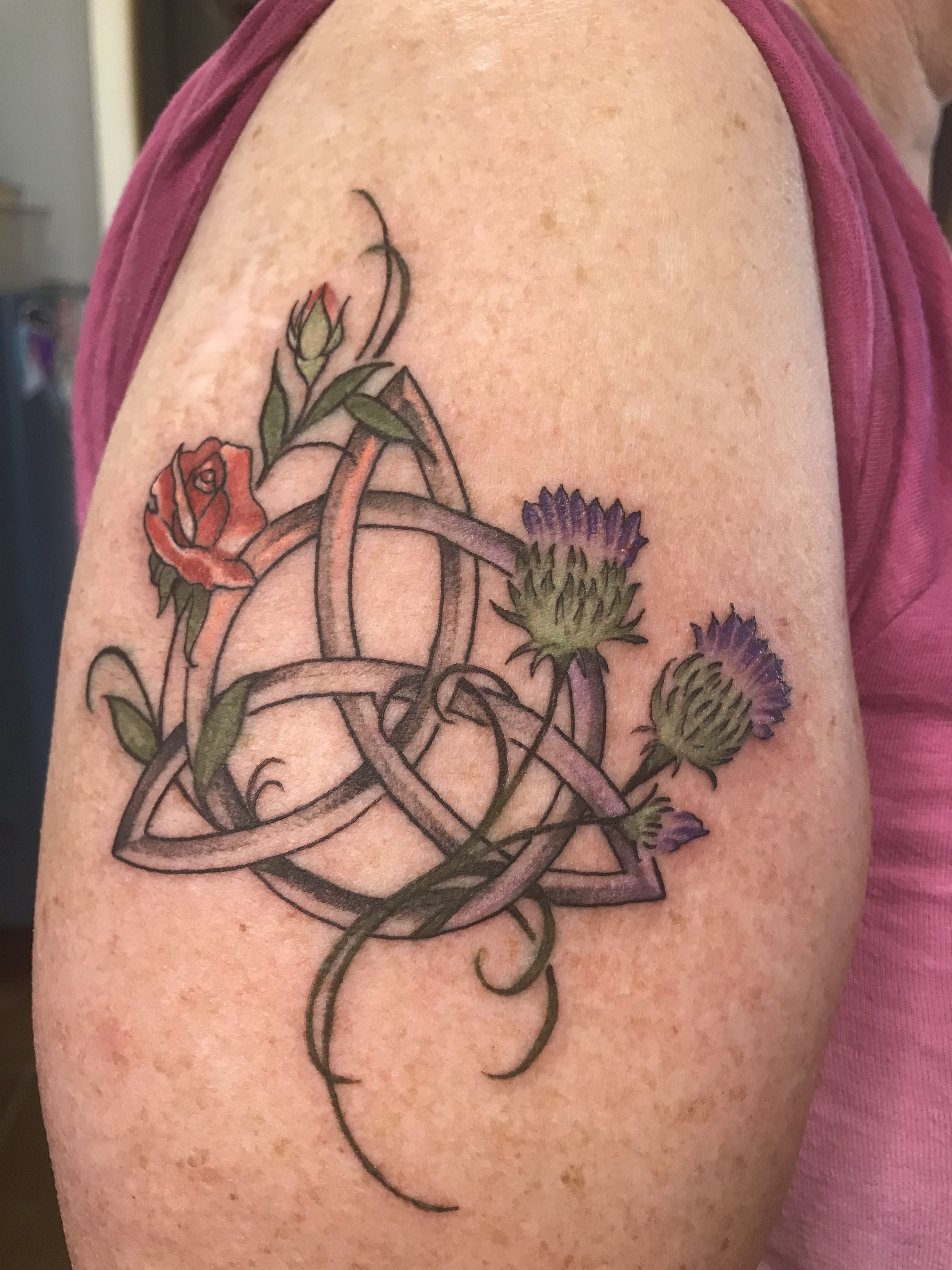 My Tattoo Done Oct 1 2019 Happy Birthday To Me Scottish Thistle