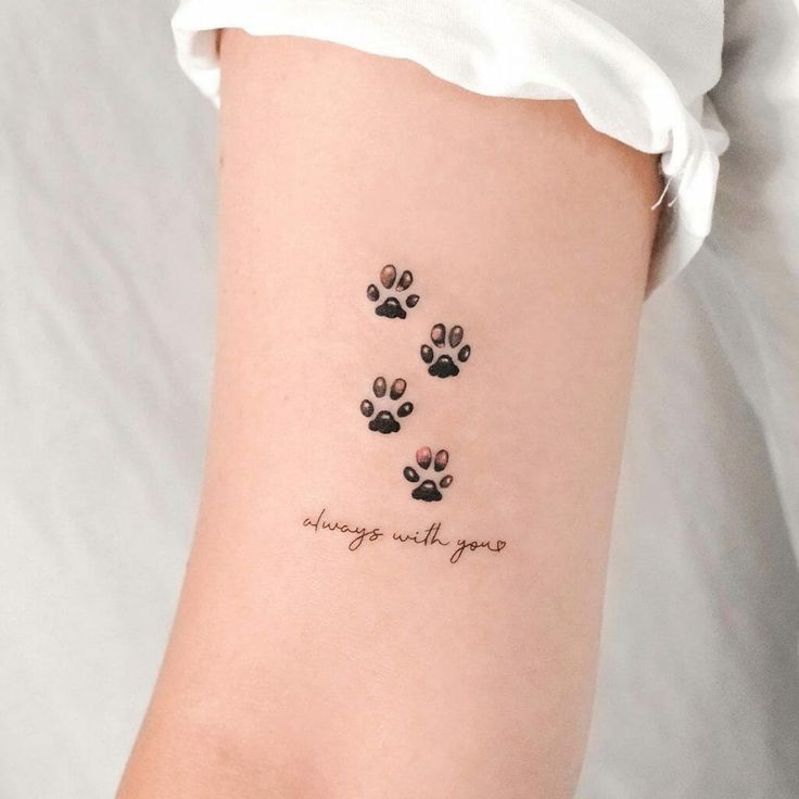 Names And Dog Paw Print Heart Tattoos Tattoobite Com Pawprint