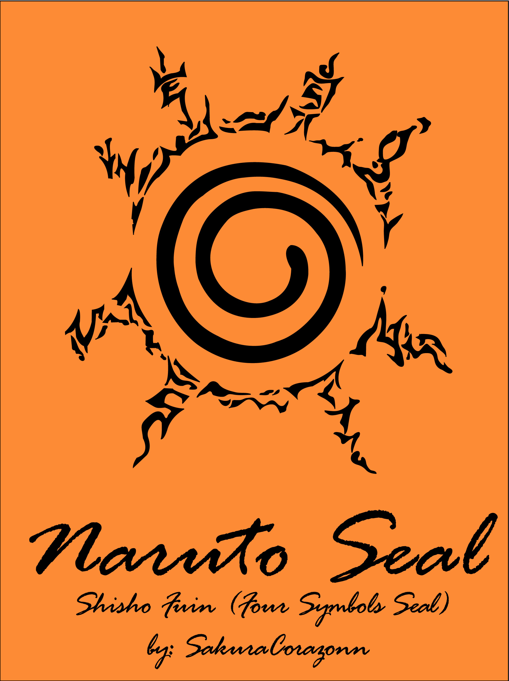 Naruto Seal Vector By Sakuracorazonn On Deviantart