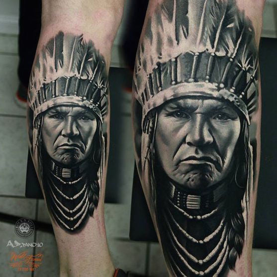 Native American Tattoos As Imprints Of Life Indian Headdress Novum