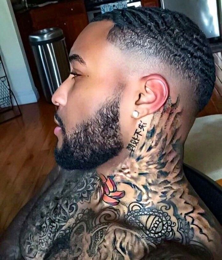 Neck Tattoos On Black Men If You Decided To Get Your First Tattoo