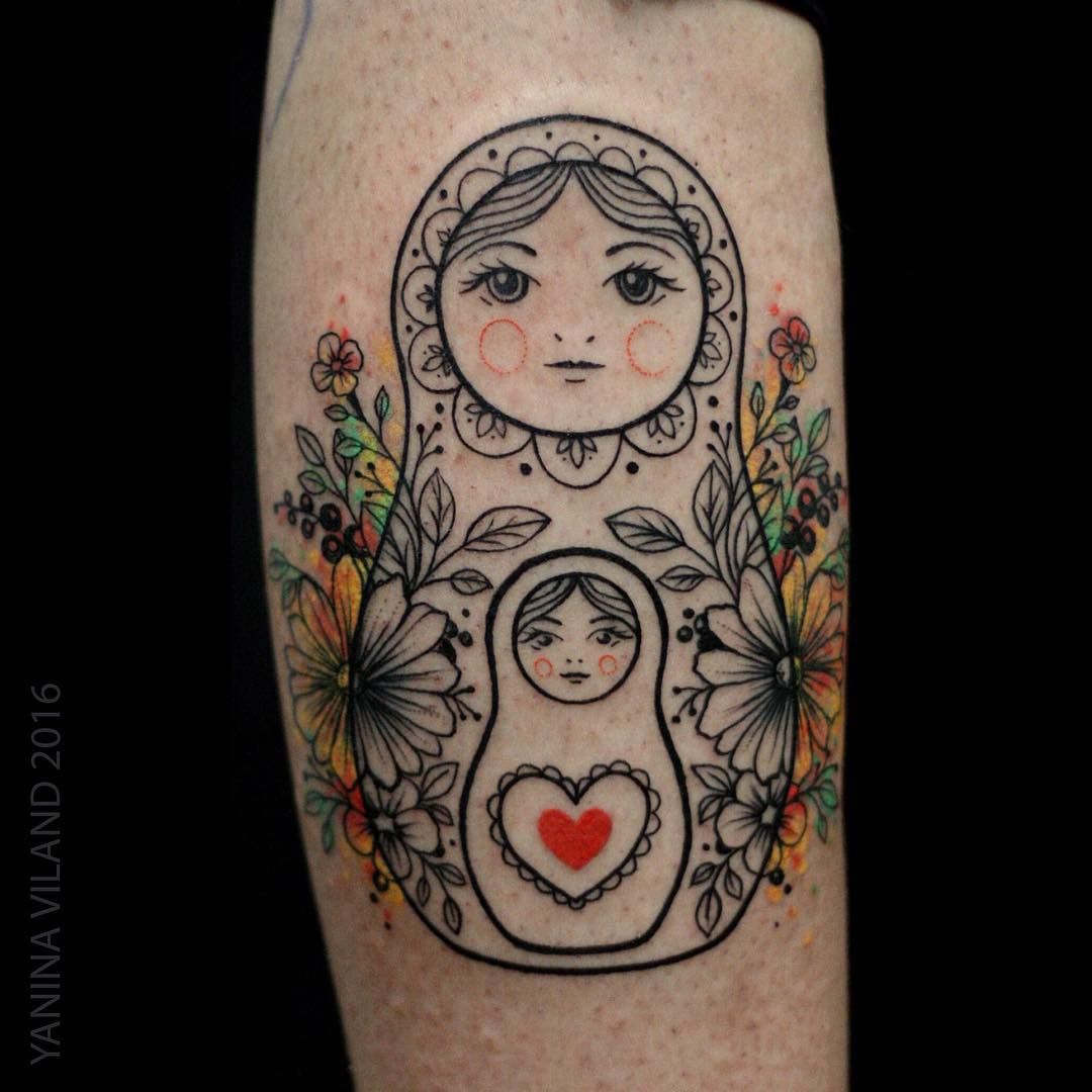 Nesting Dolls Russian Doll Tattoo Doll Tattoo Nesting Doll Tattoo