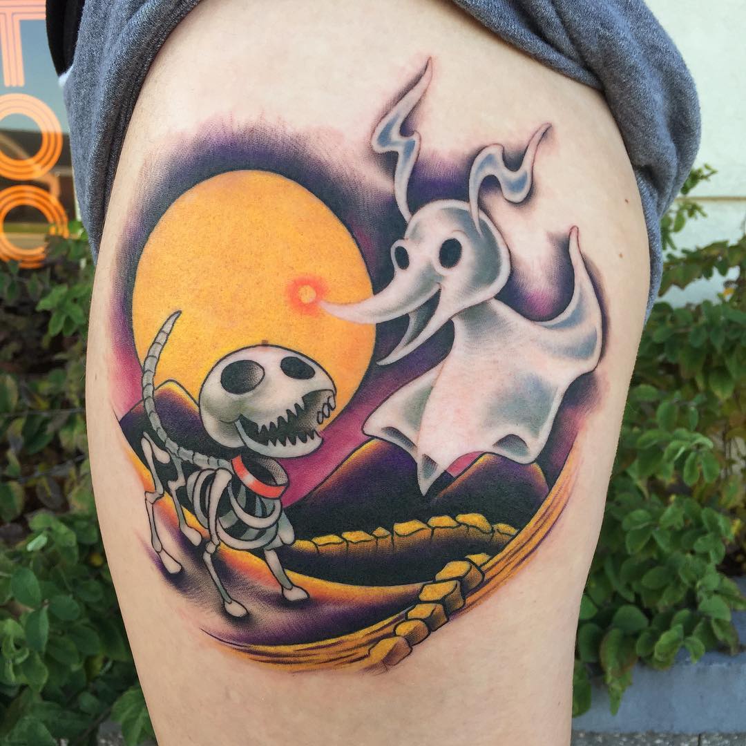 6 Unique Nightmare Before Christmas Tattoo Ideas