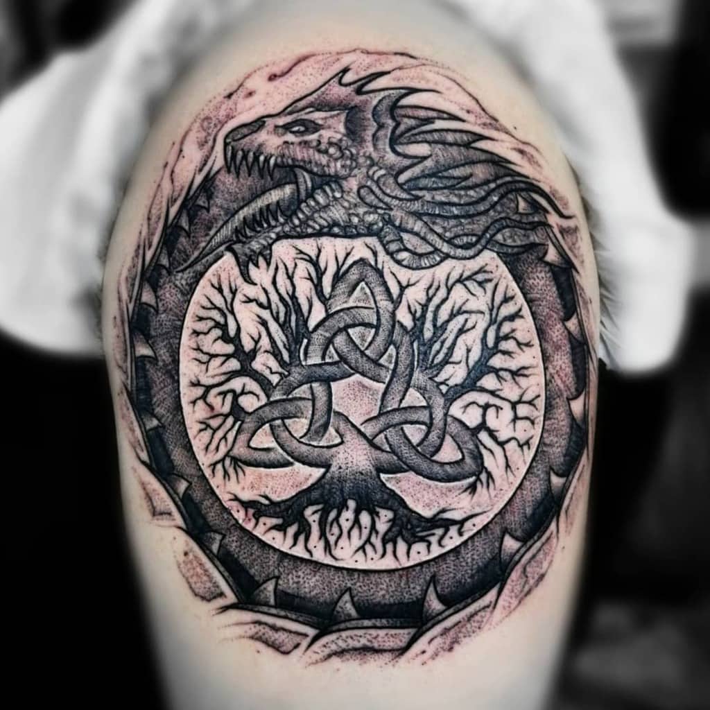 Norse Tree of Life Tattoo Designs and Meanings