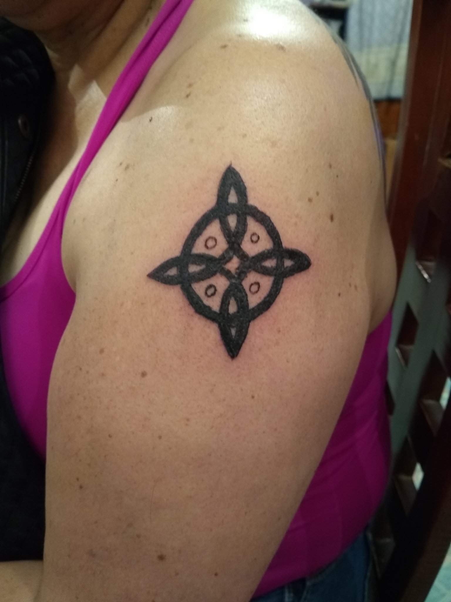 Nudo De Bruja Es Mi Primer Tatuaje Que Hago En Alguien Mas Qu Les