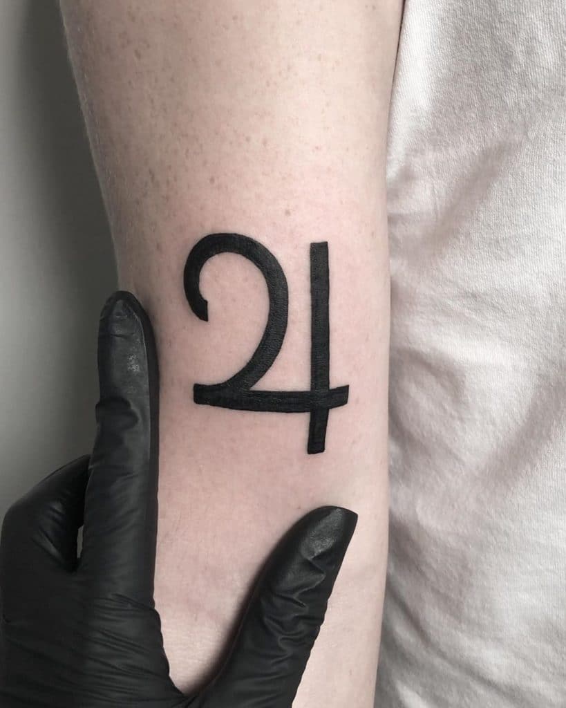 Number Tattoos Designs