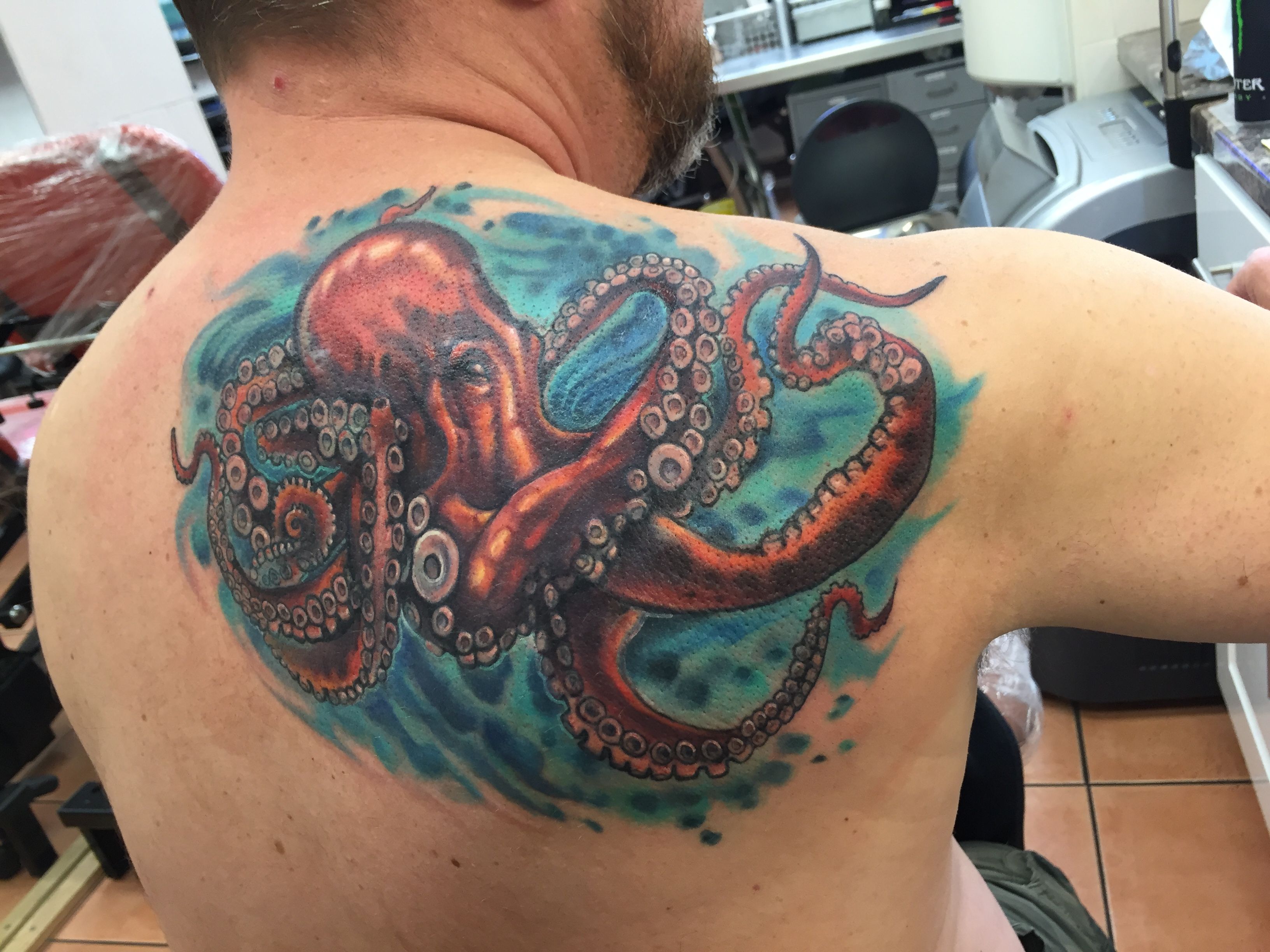 Octo Tat Octopus Tattoo Design Pattern Tattoo Octopus Tattoo