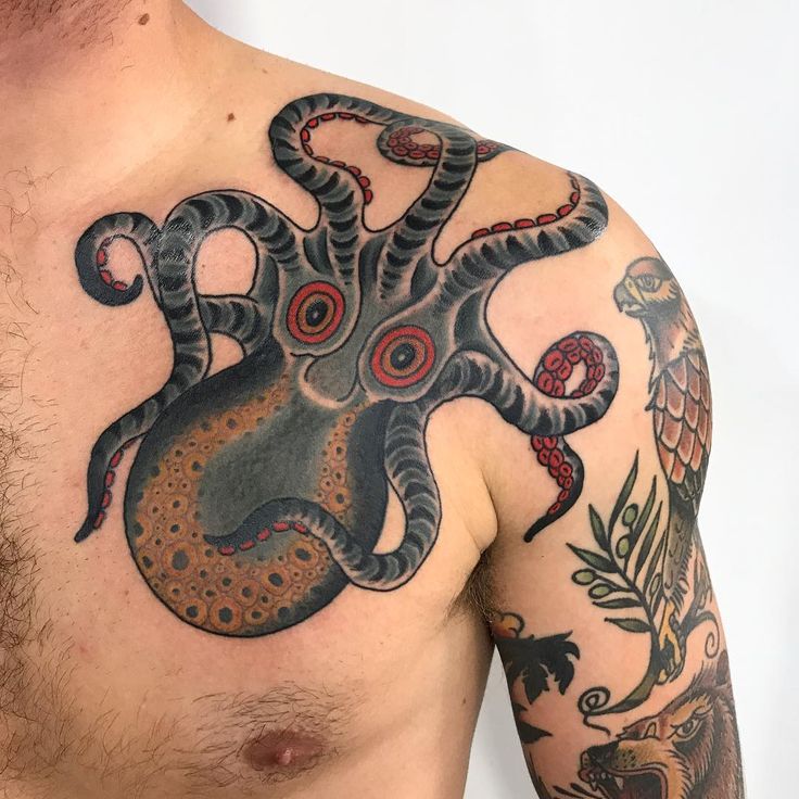 Octopus Tattoo 118 Octopus Tattoos Octopus Tattoo Design Tattoos