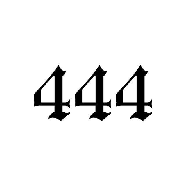 Old English 444 Tattoo Font: Timeless Style