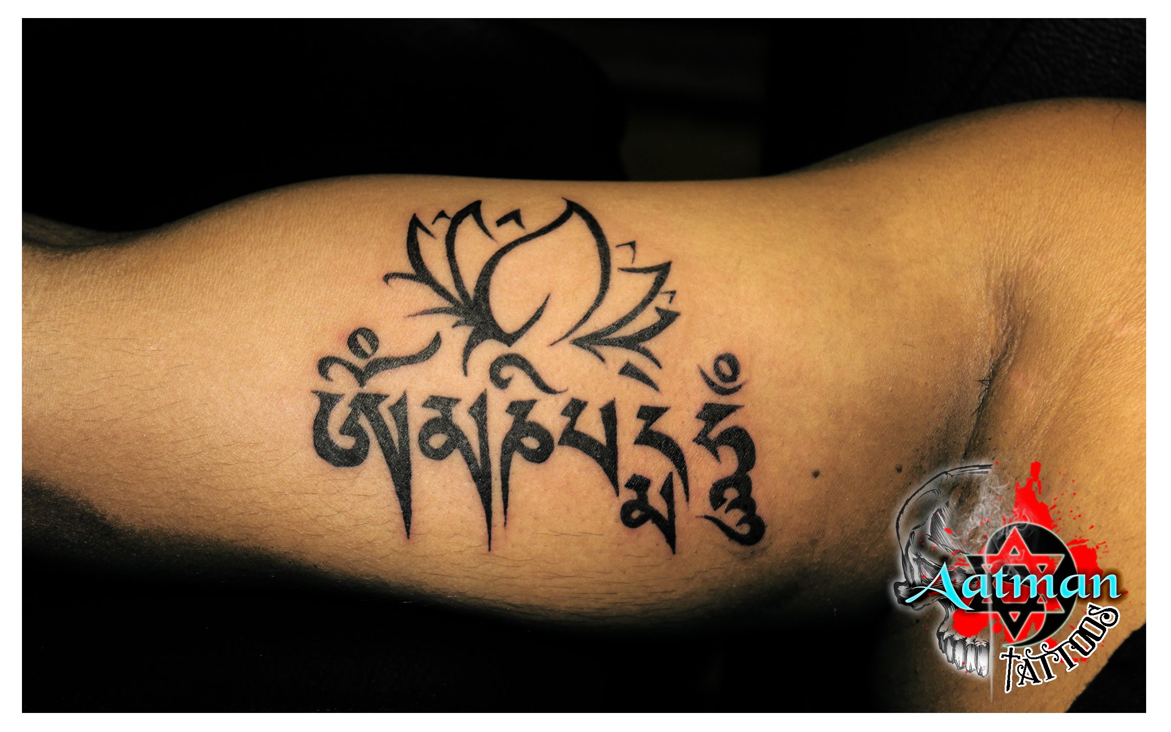 Om Mani Padme Hum Tattoo My Om Mani Padme Hum Tattoo In Flickr