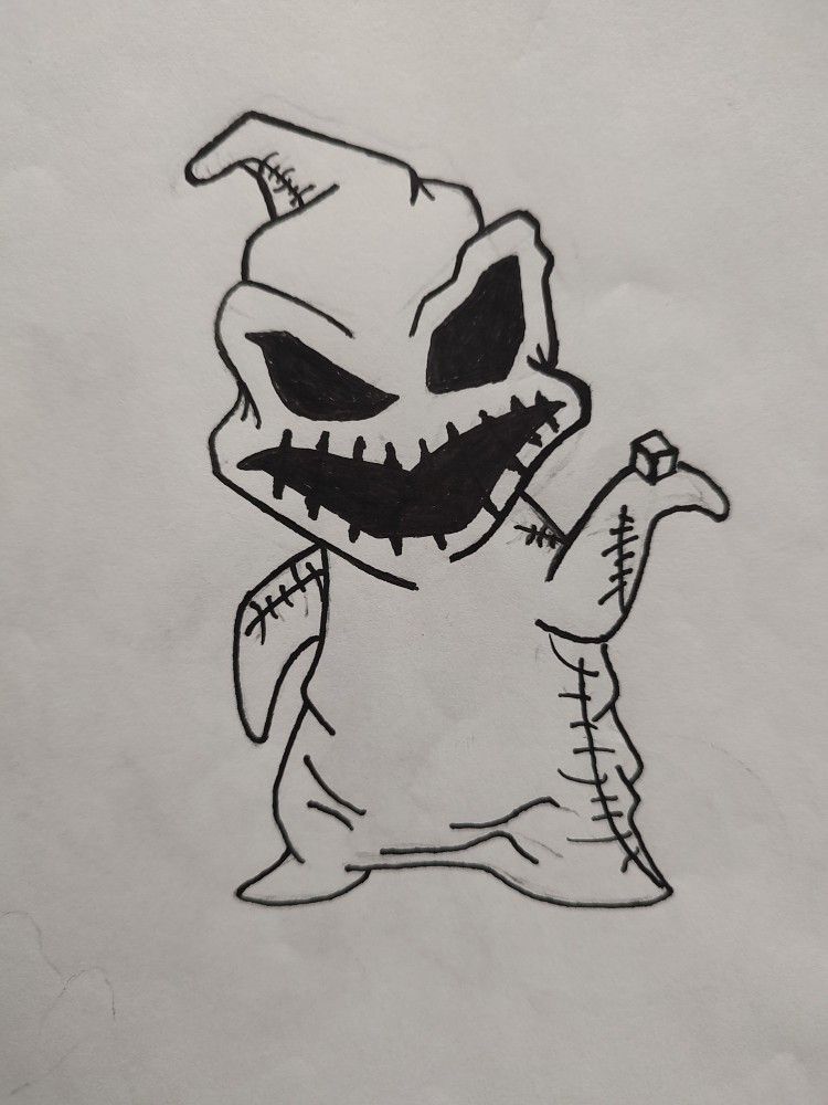 Oogie Boogie Tattoo Stencil: Unique Designs for Fans