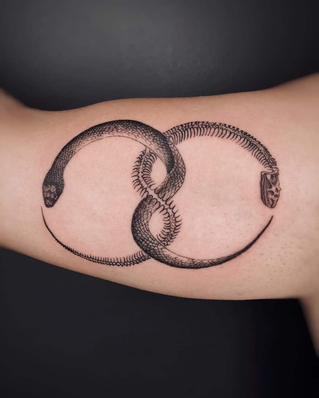 Ouroboros Tattoo Meaning With 55 Fresh Tattoo Ideas To Try