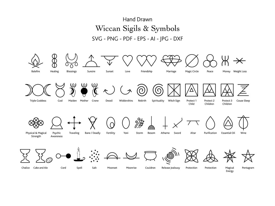 Pagan Symbols And Translations