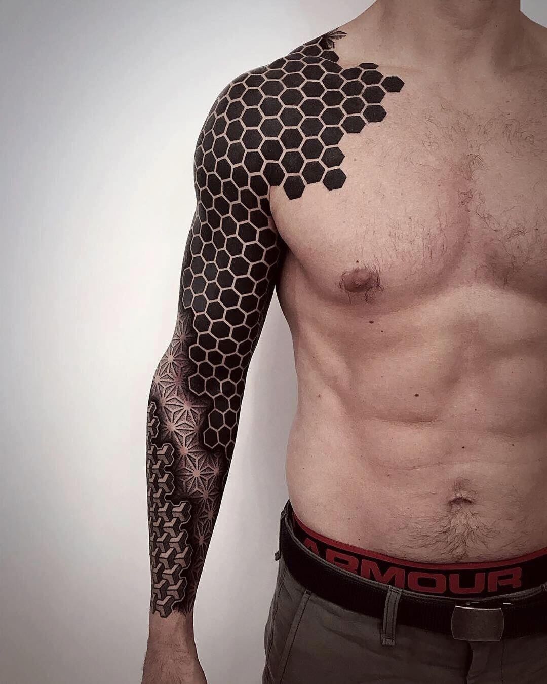 5 Stunning Honeycomb Tattoo Design Ideas