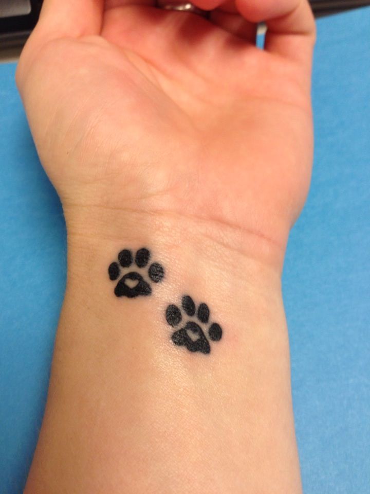 5 Heartwarming Paw Print Heart Tattoo Designs to Inspire You