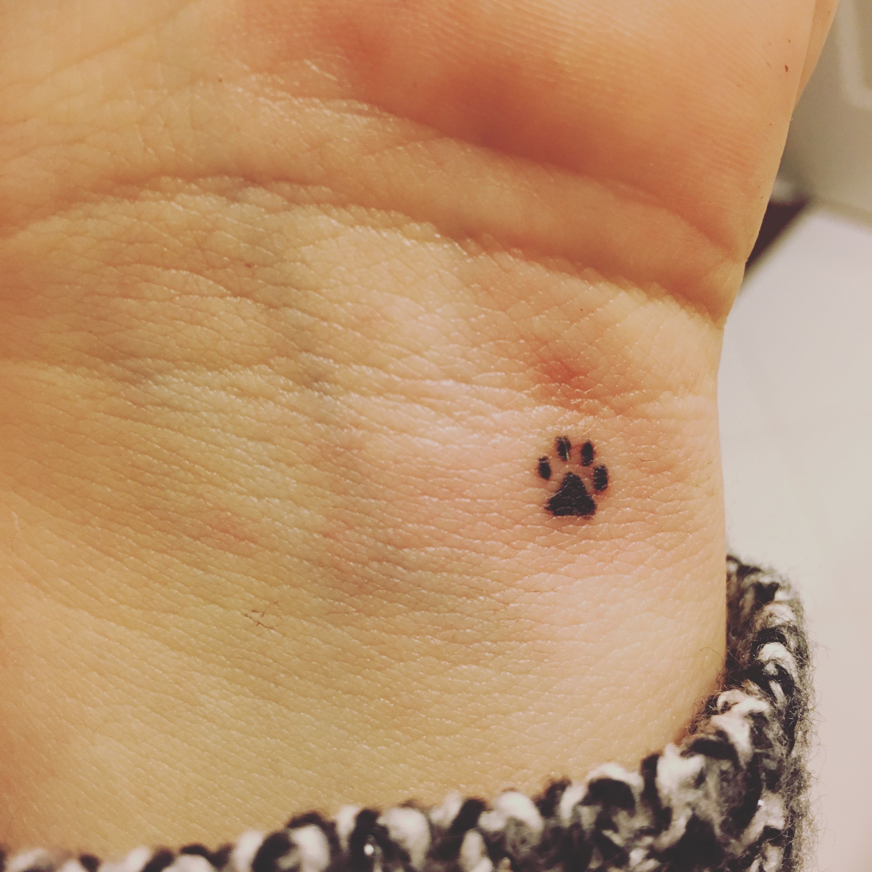 Paw Print Portrait Tattoo Pawprint Tattoo Dog Paw Tattoo Tattoos