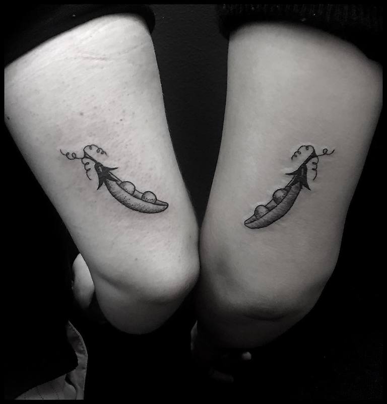 Peas In Pod Tattoo Ideas