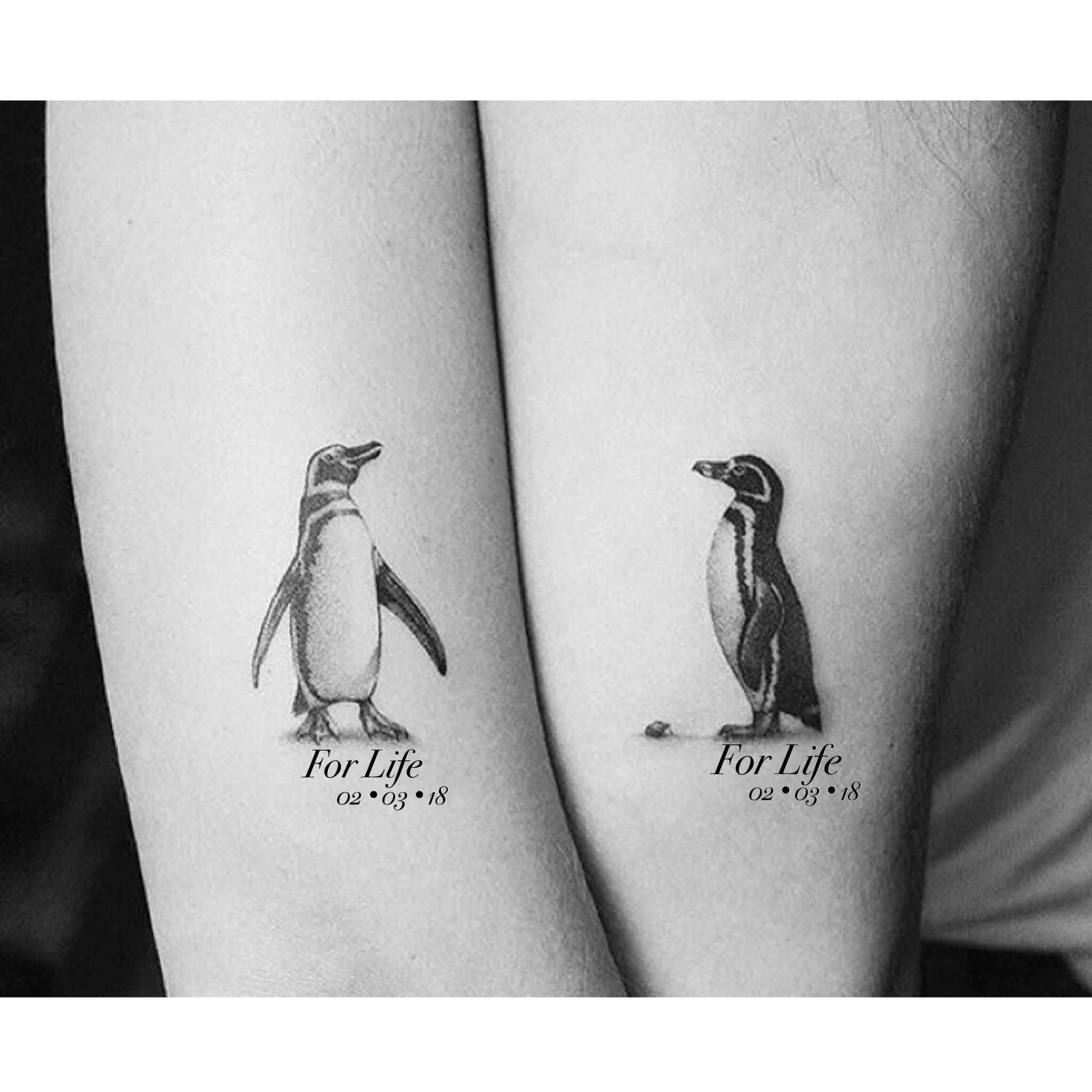 6 Adorable Penguin Tattoo Ideas for Couples