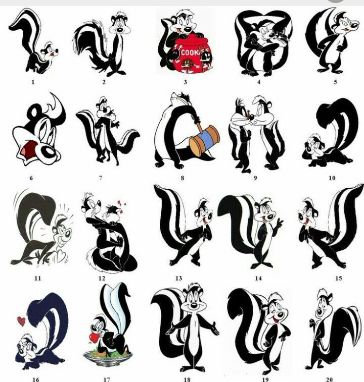 Pepe Le Pew Tattoos Barbara Aaron