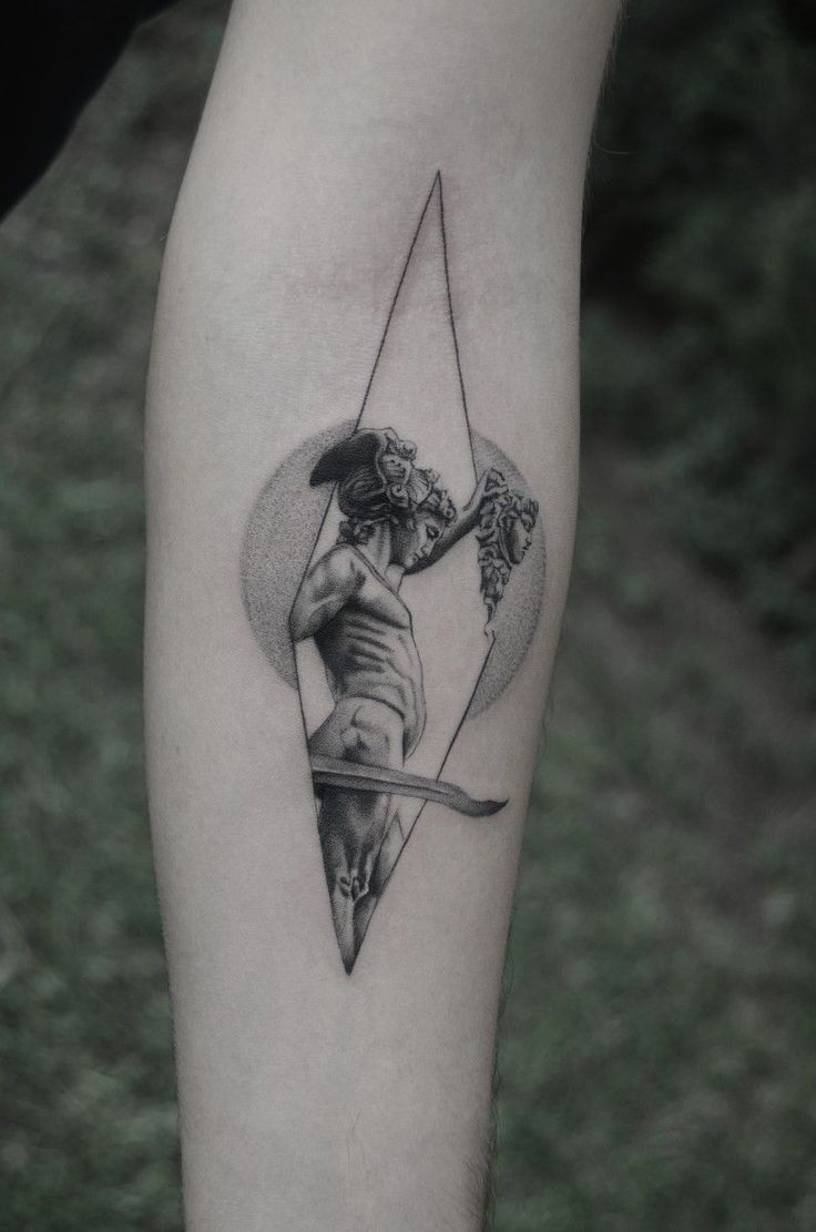 Perseus Tattoo Meanings Tattoo Ideas Tattoo Designs Greek Tattoos