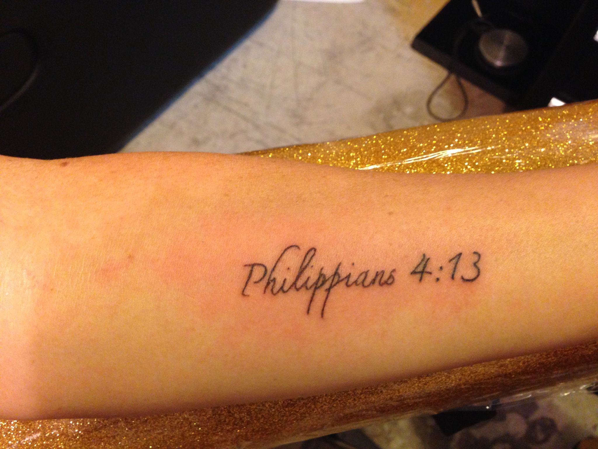 Philippians 4 13 Tattoo Arm Fullhdwallpaperofgirl