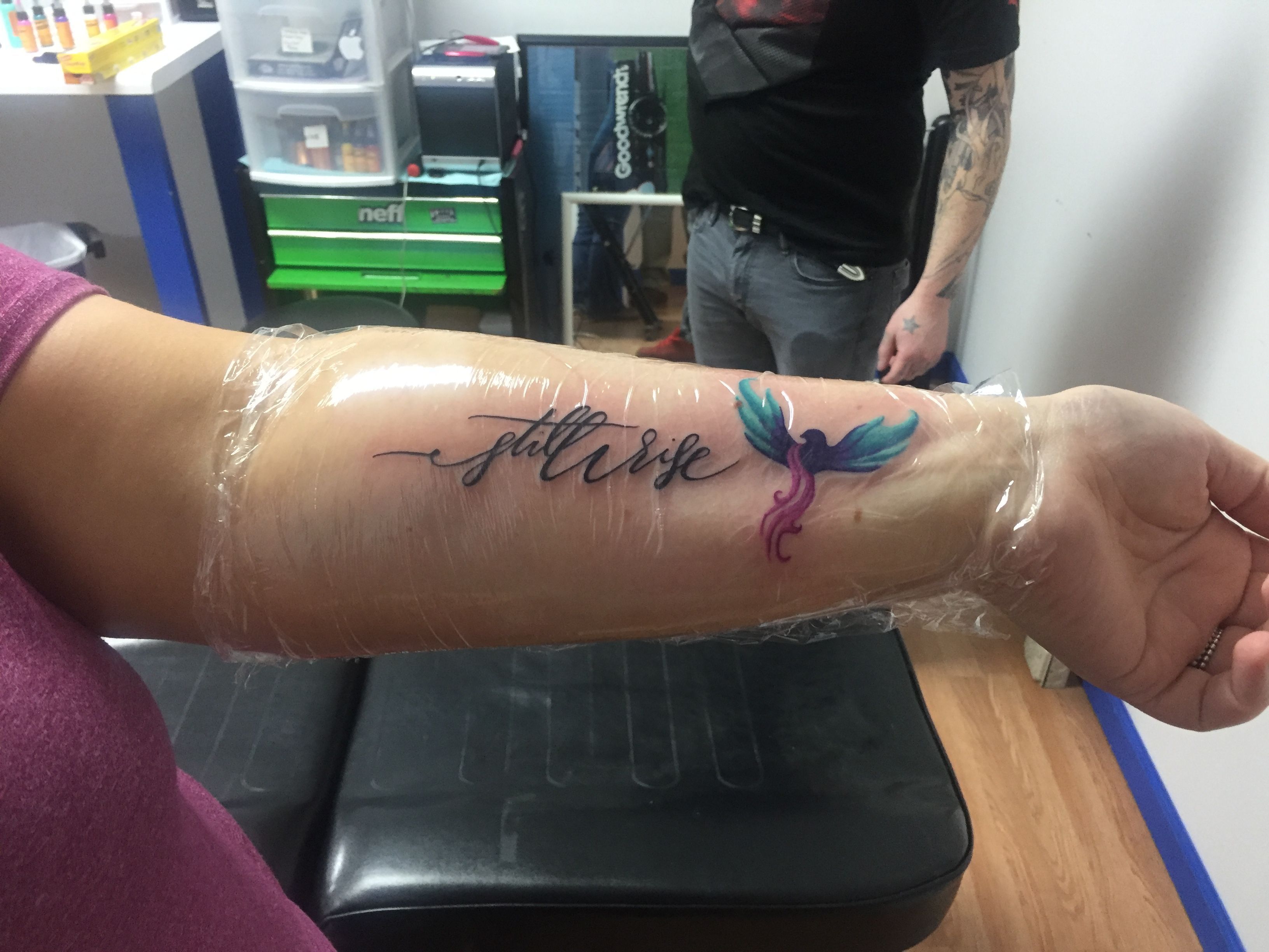 Phoenix And Still I Rise Tattoo Still I Rise Tattoo Phoenix Tattoo Feminine I Rise Tattoo