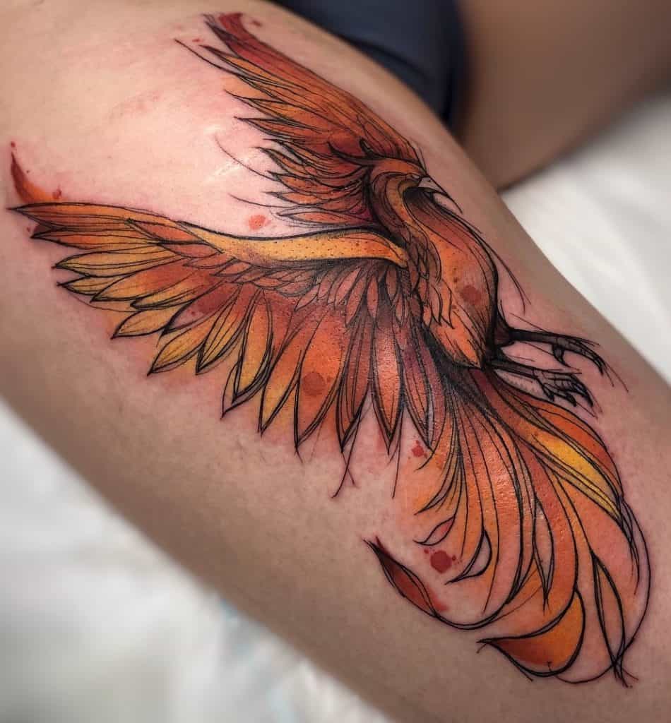 Phoenix Harry Potter Tattoo