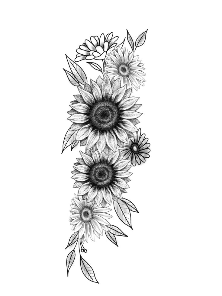 Pin By Brunobonfatitv On Tatto Dani Yuri Sunflower Tattoo Shoulder