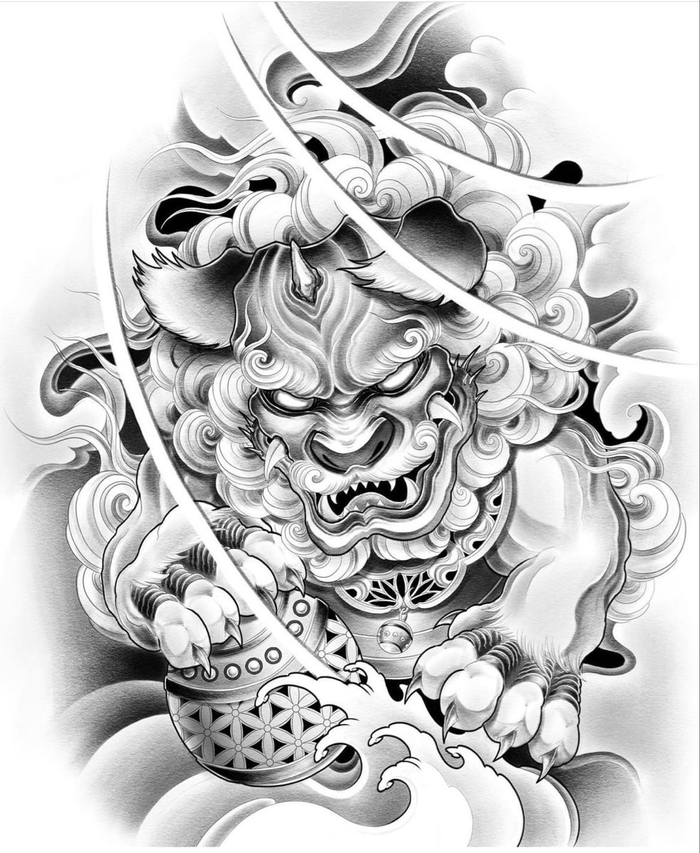 Pin By Christina Marie On Half Sleeves Tats In 2024 Foo Dog Tattoo