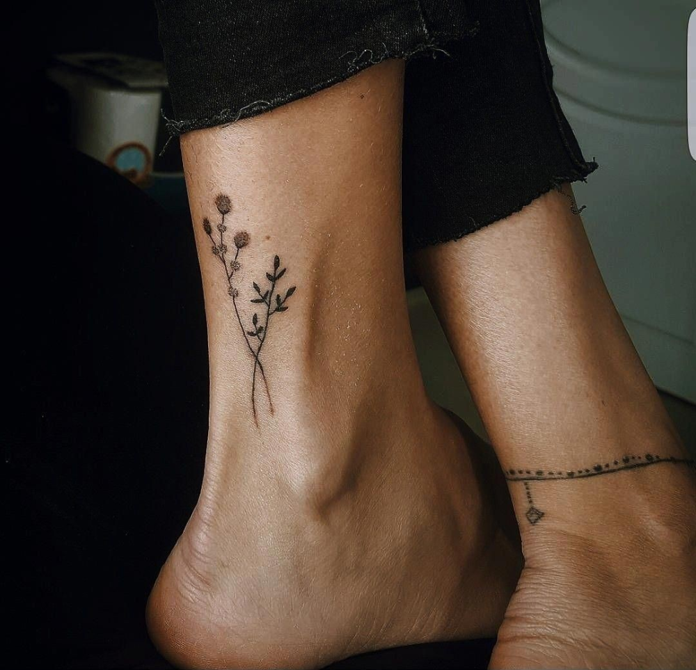 Pin By Davonna Rae On Tattoos In 2021 Small Foot Tattoos Ankle Tattoo Small Dainty Tattoos