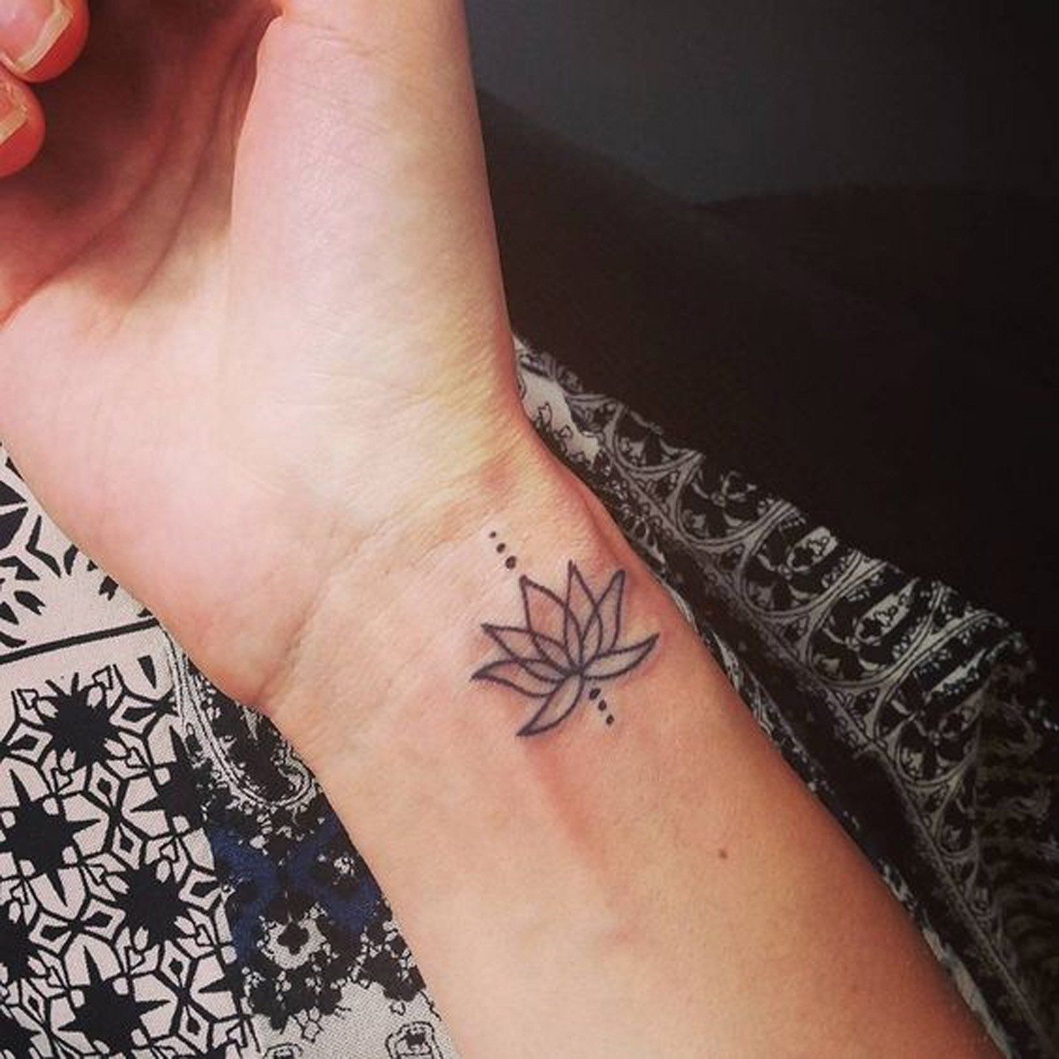 Pin By Katie Yoder On A Small Lotus Tattoo Lotus Tattoo Design