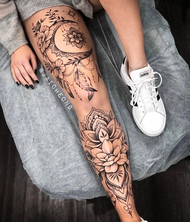 Pin By Ke Anna Taylor On Tattoos Thigh Tattoos Women Hip Tattoos