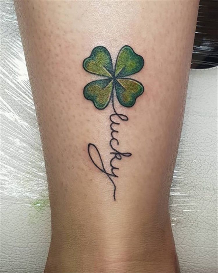 Pin By Lisa Roze On Tattoo Designs Four Leaf Clover Tattoo Clover