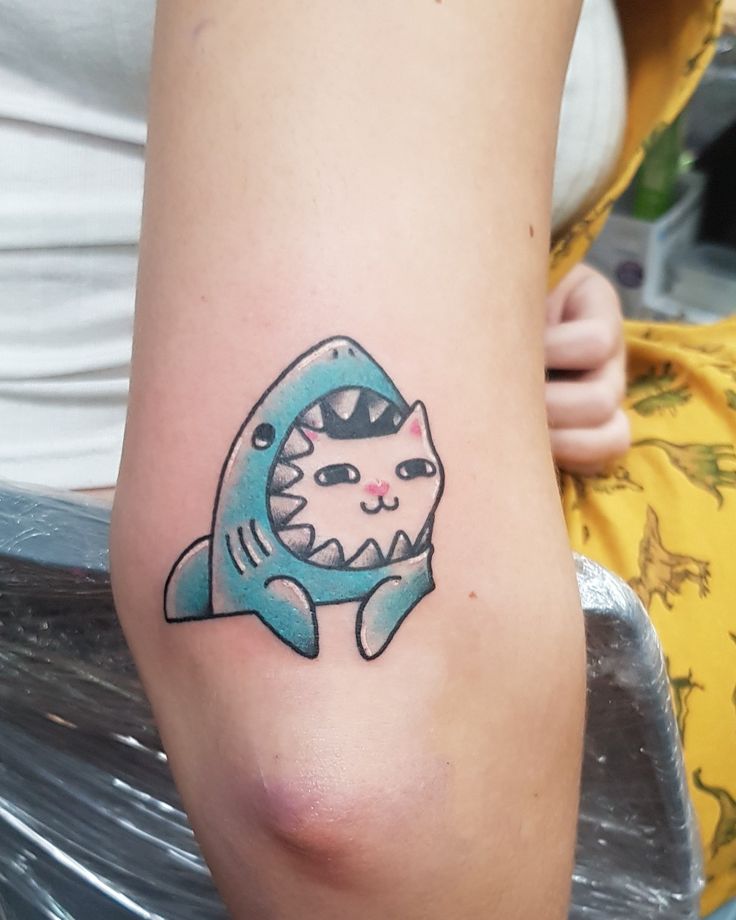 Pin By Mayra Lopez On Tattoo Ideas In 2021 Cute Shark Tattoo Cute