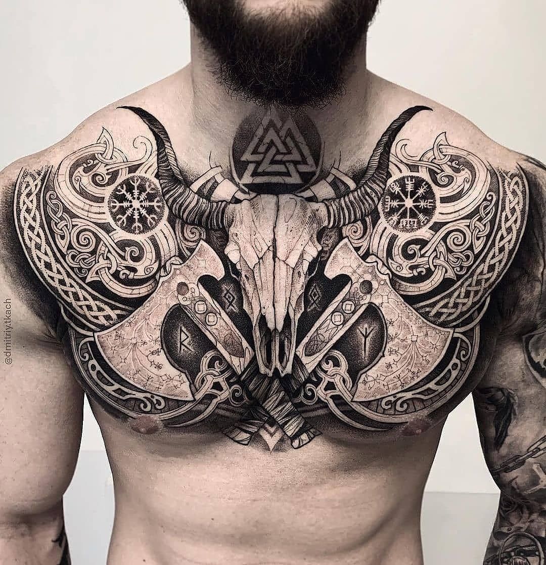 Pin By Sebastian Villa On Bocetos In 2021 Viking Tattoos For Men