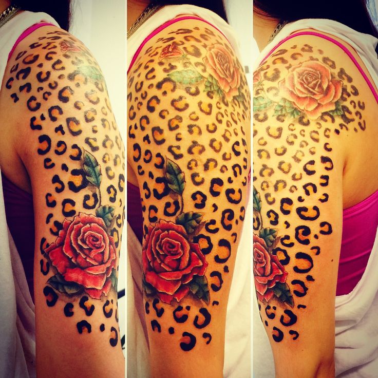 Pin By Shirley Finch On Leopard Print Leopard Print Tattoos Cheetah